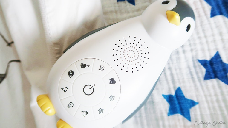 Zoë the penguin – Sound machine and Bluetooth speaker for your baby